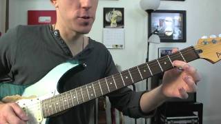 One String Major Scale  Easy Beginners Guitar Lesson [upl. by Estel]