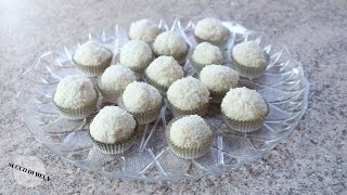 PRALINE TIPO RAFFAELLOVELOCI E SENZA COTTURARAFFAELLO TYPE PRALINESSUCCO DI MELA 10 [upl. by Veriee]