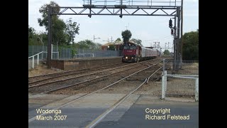 Original Wodonga Railway Station Victoria Australia Then and 26th June 2023 [upl. by Quintilla]