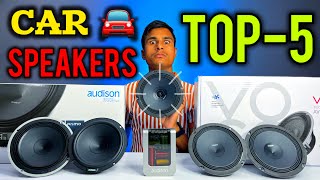 TOP5 DOOR SPEAKERS FOR ANY CAR IN INDIA  AUDISON CAR SPEAKER REVIEW UNBOXING amp DEPTH DETAILS [upl. by Retsub]