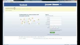 DEACTIVATE Facebook Account 2012 [upl. by Kayley]