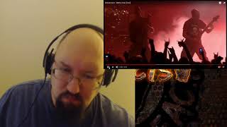 Strong melodic riffs Dissection Maha Kali live reaction [upl. by Nosreffej]