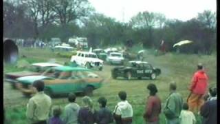 Smallfield Raceway UK April 1987  Race Video122 [upl. by Tugman]