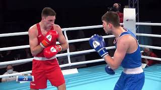 Finals 75kg VEOCIC Gabrijel CRO vs KIWAN Rami Mofid BUL  EUBC U22 POREČ 2022 [upl. by Torbert]