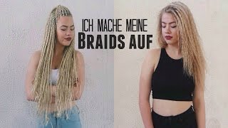 ICH MACHE MEINE BRAIDSRASTA AUF  Erfahrungen [upl. by Adest]