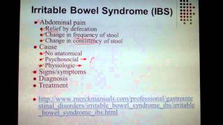 Dysuria incontinence diarrhea constipation part 4 mod 11 [upl. by Blackington44]