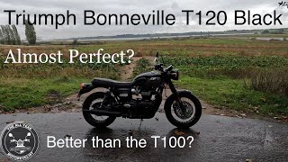 Triumph Bonneville T120 Revisited  Almost Perfect  Better than a T100 [upl. by Aneis683]