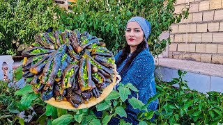 vegetables Stuffed Eggplants A Delicious Village Recipe🍆🍆🍆🌶🌶 [upl. by Adlesirc]