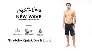 Quiksilver Highline New Wave 20quot Boardshorts  EQYBS04088 [upl. by Yanahc]