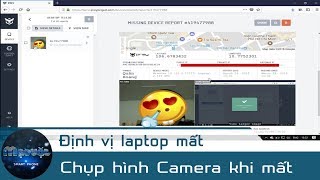 Prey project  Định vị laptop và chụp hình người ngồi trước camera khi mất [upl. by Ativad]