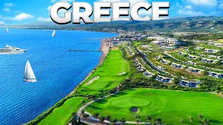 Epic Golf Course I Found In Greece [upl. by Bittencourt]