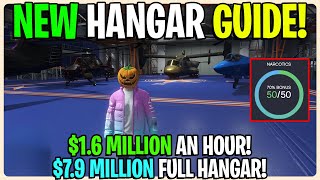 How I Made MILLIONS With The New Hangar GTA 5 Online Hangar Guide [upl. by Aniratak862]