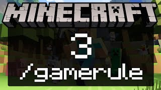 3 GameRule que tienes que conocer  Minecraft Bedrock y Java [upl. by Shanks]