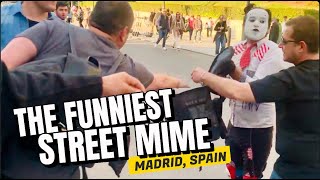 The Funniest Street Mime Not Karcocha Madrid Spain [upl. by Hgiellek845]