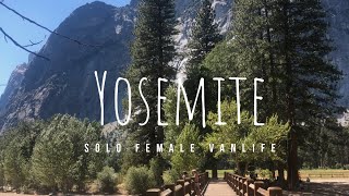 Why I Had to Leave My Van amp Exploring Yosemite Valley  Solo Female Vanlife [upl. by Valiant]