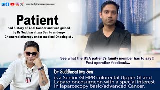 Patient had history of Anal Cancer  The treatment was successfully done  Patients feedback USA [upl. by Moretta]