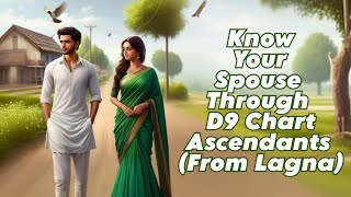 Know your spouse through d9 chart ascendants from lagnavedicastrrology [upl. by Ellerrad719]