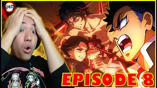 無限城編来た🤩 THE FINAL BATTLE IS HERE  Demon Slayer Season 4 Episode 8 REACTION 鬼滅の刃 柱稽古編 8話の反応 [upl. by Ainahtan984]