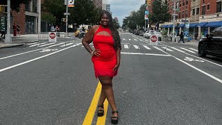 Shein Plus Size Review Sexy Red Dress [upl. by Brahear408]