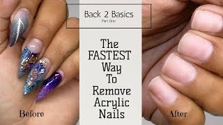 How to  Soak Off Acrylic Nails 💅💅 [upl. by Peedsaj]