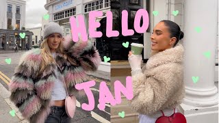 LETS GO 2024  january vlog  Sophia and Cinzia [upl. by Eendys947]