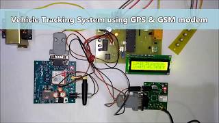 Vehicle tracking system using GPS and GSM [upl. by Eixid]