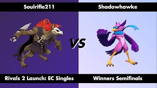 Soulrifle211  Forsburn  vs Shadowhawke  Wrastor    EC Winners Semifinals [upl. by Emogene]