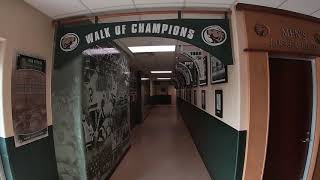 Bemidji State University Hockey  Sanford Center Tour [upl. by Pillsbury]