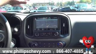 Phillips Chevrolet  2015 Chevy Colorado  Touch Screen Radio  Chicago New Car Dealership [upl. by Rednaeel]