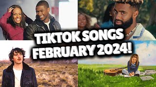 Top Trending Songs on TikTok  FEBRUARY 2024 [upl. by Miru]