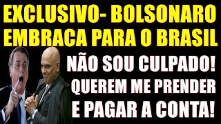 BOLSONARO CHEGA NA SEXTA SOU INOCENTE QUEREM ME PRENDER [upl. by Becker]