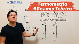 Termologia  Termometria RESUMÃO [upl. by Sakovich102]