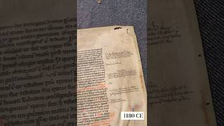 Decretum Gratiani MS Fragment 1180 CE [upl. by Rise]