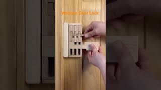 wooden door lock wood  door lock [upl. by Nnaitak]