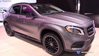 2018 Mercedes Benz GLA Class GLA 250 4Matic  Exterior and Interior Walkaround  2018 New York Auto [upl. by Anirtek]