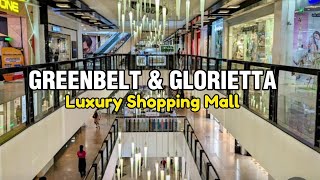 GREENBELT amp GLORIETTA SHOPPING MALL Makati City Metro Manila [upl. by Aneehsyt940]