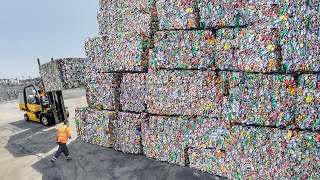 How They Recycle Millions of Used Soda Cans Every Day [upl. by Scornik]