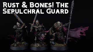 How to Paint Sepulchral Guard More Bones amp Rust [upl. by Nyvek]