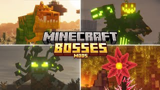 Top 10 Mods That Add New Bosses To Minecraft 1201  121 Forge amp Fabric [upl. by Amling]