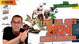 Lego EOL End of Life 2024  Meine Auswahl aus über 300 Lego Sets die vom Markt gehen [upl. by Oinotnaocram]