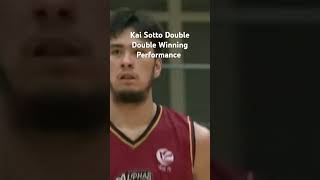 Kai Sotto Double Double Winning Performance Highlights shortsvideo shorts kaisotto highlights [upl. by Rehctaht]