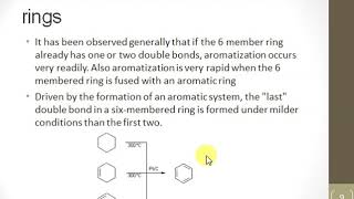 dehydrogenation reactions involving aromatization [upl. by Ynobe]