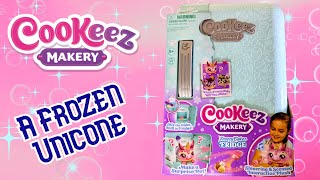 Cool Reveal  Cookeez Makery Freezy Cakez Fridge  Unicorn Cake  Collector Review amp Toy Unboxing [upl. by Tamma]