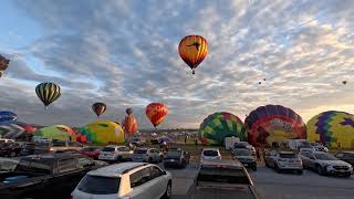 2nd Time Lapse Adirondack Balloon Festival 2024 [upl. by Doggett494]