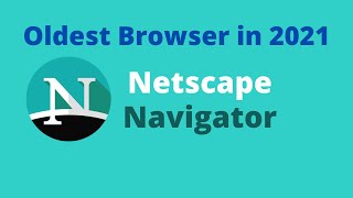 Netscape Navigator One of the Best Browser of 90s  TechnoMite Universal [upl. by Harifaz]