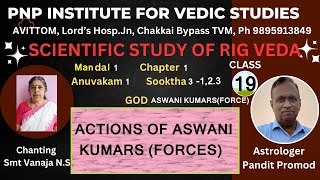 SCIENTIFIC STUDY OF RIGVEDAClass 19 Mandal1 Chapter1 Sooktha 3123Actions of ASWANI KUMARS [upl. by Colwin779]