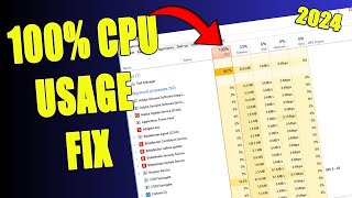 How to Fix 100 CPU Usage Windows 10 In 2024  Fix System Use 100 CPU  Boost Fps  Zimo tdm [upl. by Nolyaj]