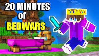 Hive Bedwars 20 Minutes Gameplay Minecraft Bedrock [upl. by Rockafellow]