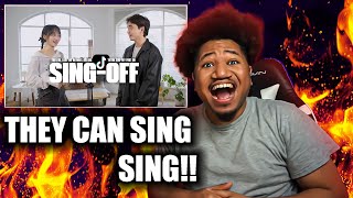 SINGOFF TIKTOK SONGS PART 18 Oke Gas Like I Do พี่ชอบหนูที่สุดเลย vs INDAHKUS REACTION [upl. by Jasper479]