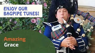 Amazing Grace  Bagpipe Tunes ⭐⭐⭐⭐⭐ [upl. by Halet]